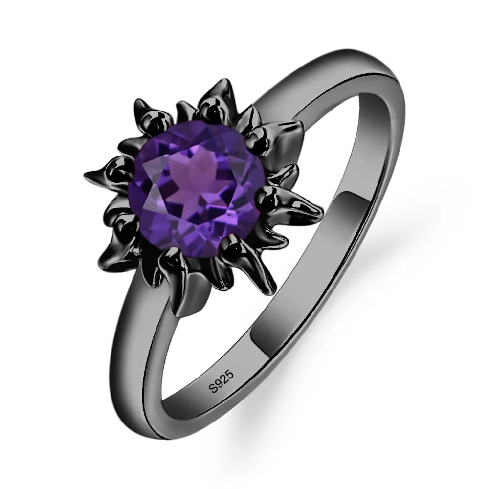 Amethyst Flame Ring - Image 2