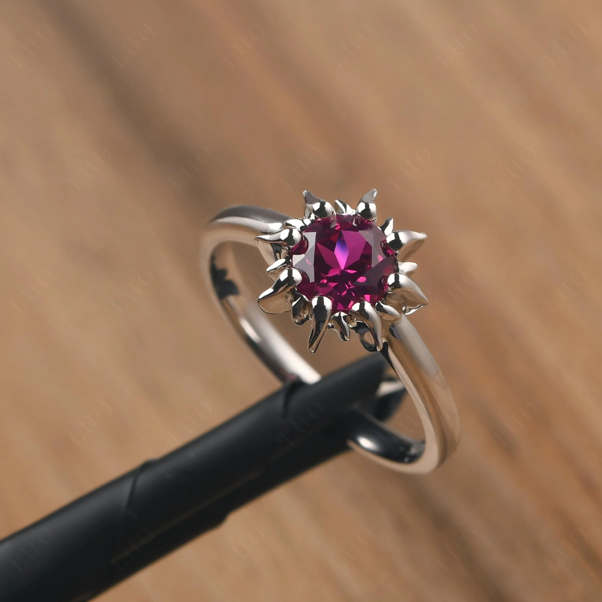 Ruby Flame Ring - Image 11