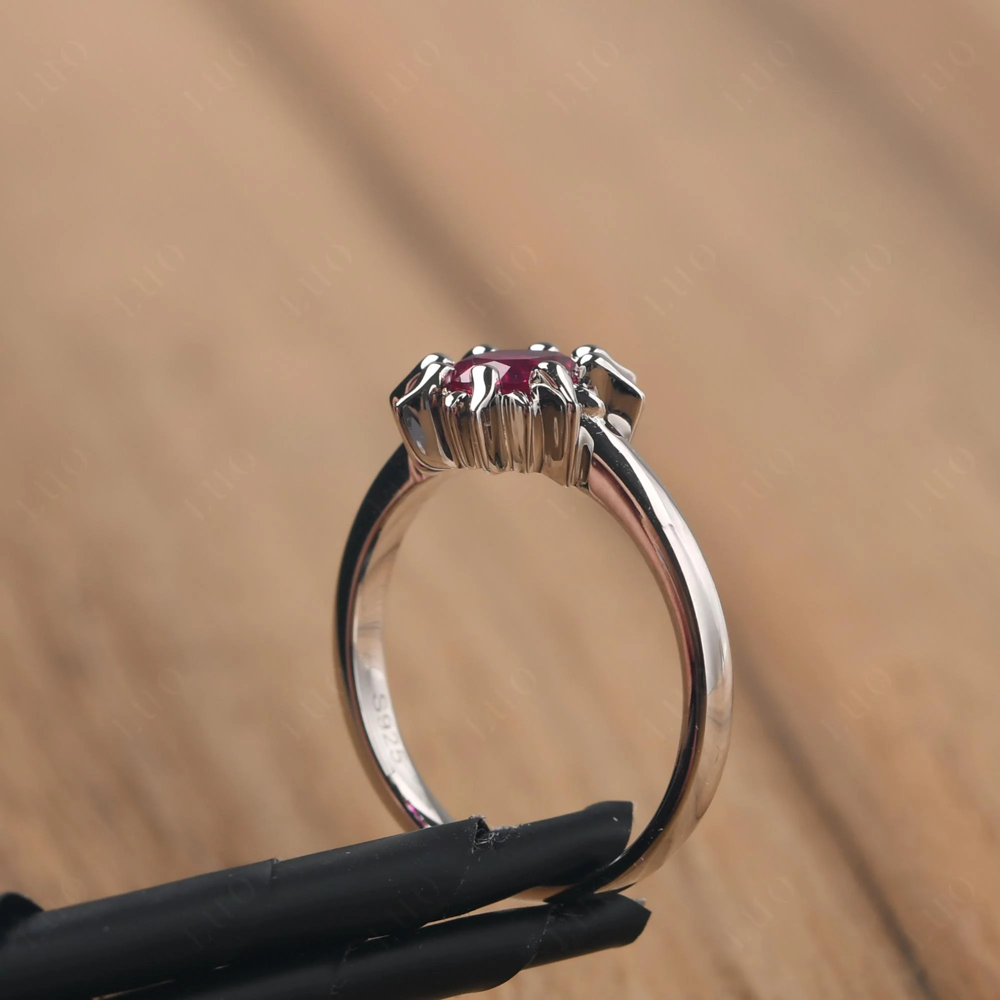 Ruby Flame Ring - Image 13