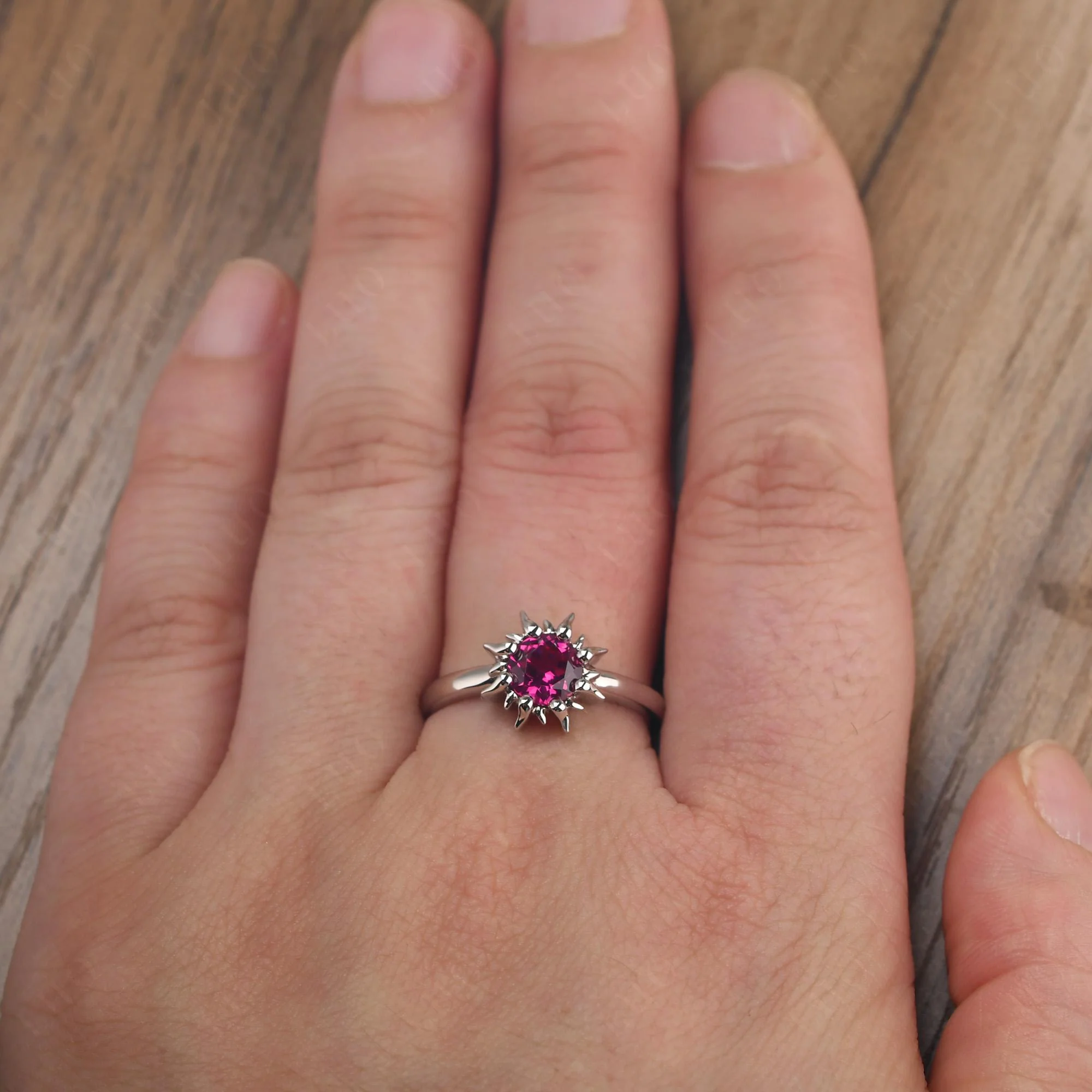 Ruby Flame Ring - Image 14