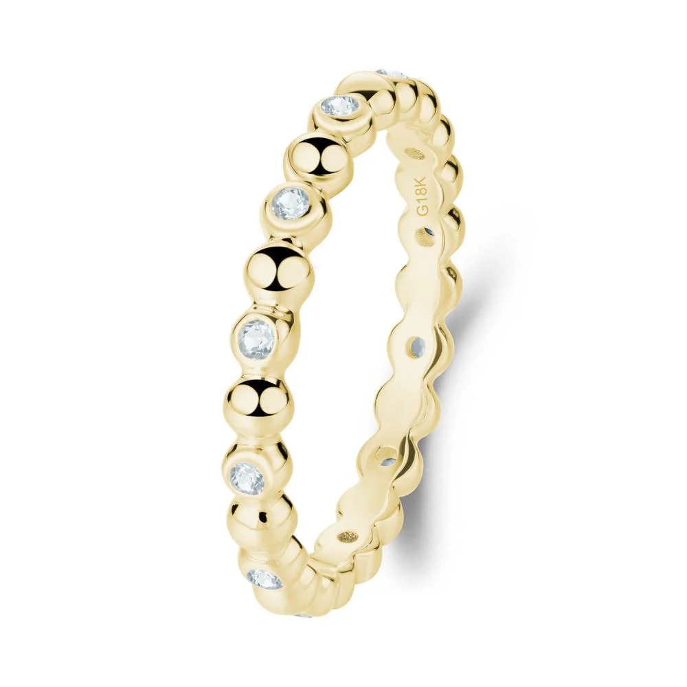Aquamarine Bubble Ring - Image 2