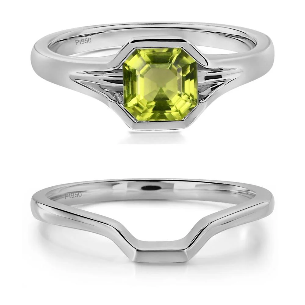 Peridot Bezel Solitaire Ring - Image 25