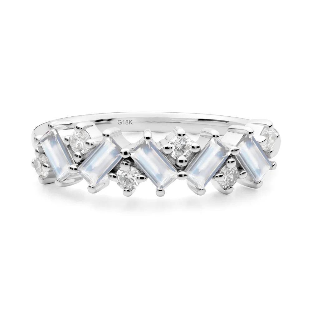 Baguette Moonstone Ring - Image 3
