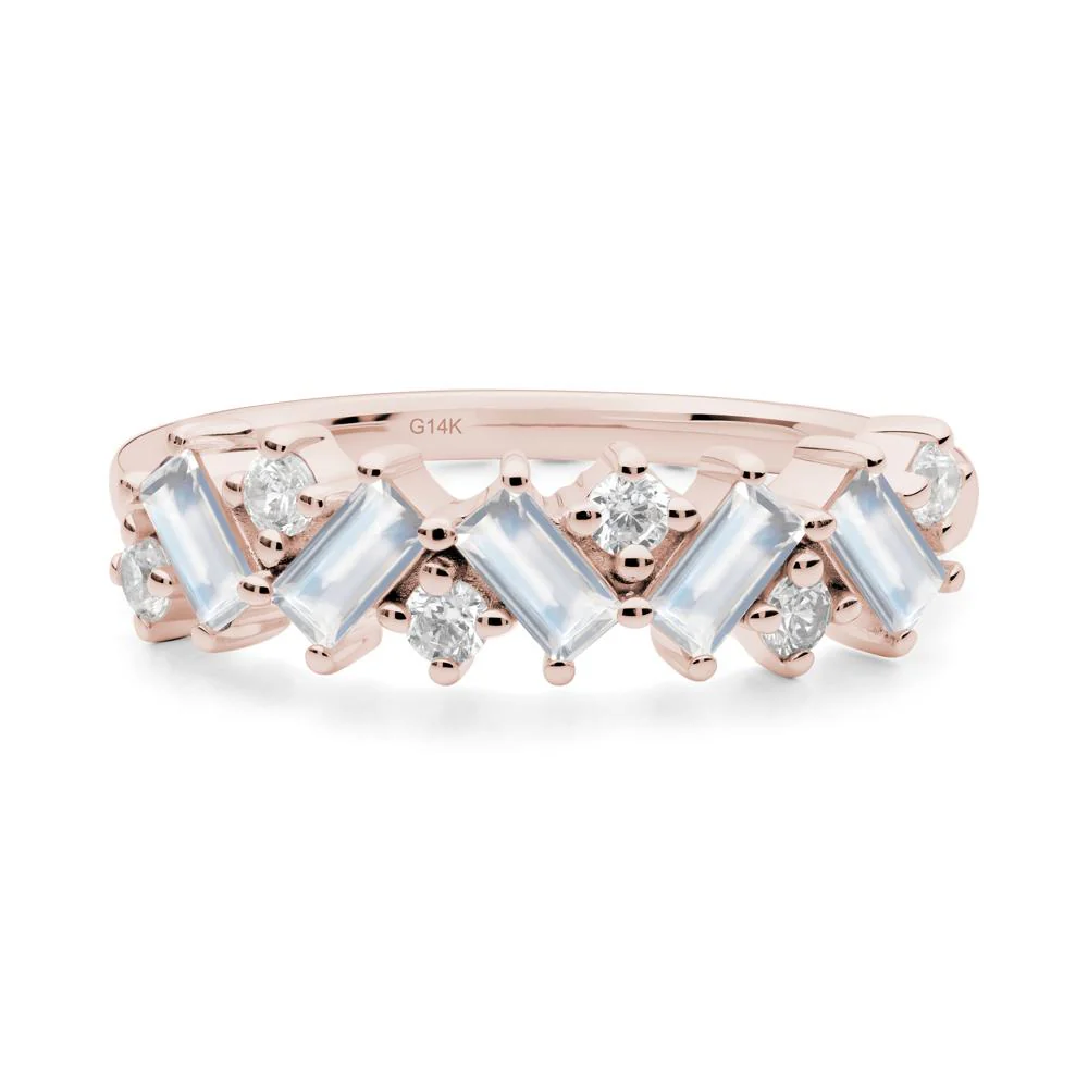 Baguette Moonstone Ring - Image 6