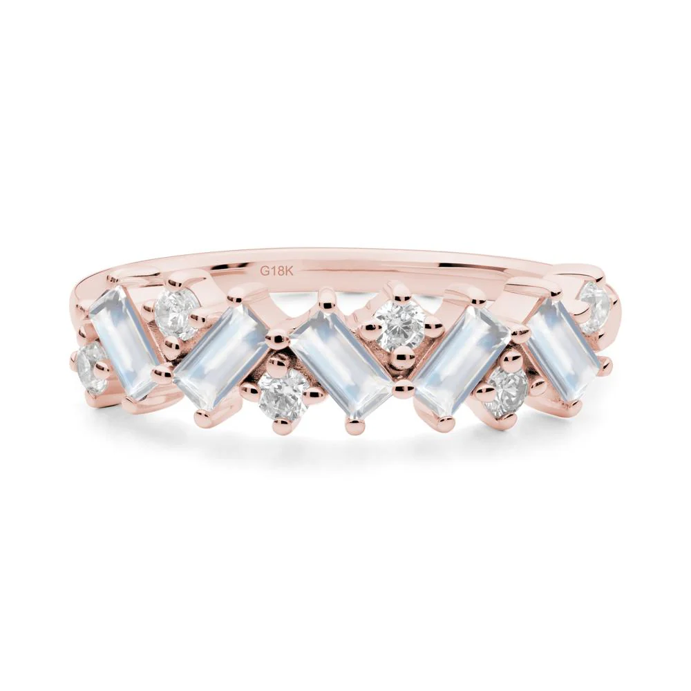Baguette Moonstone Ring - Image 8