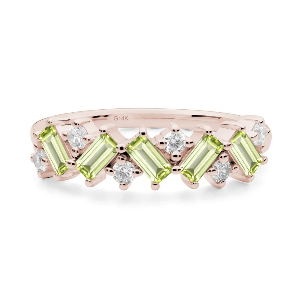 Baguette Peridot Ring - Image 2