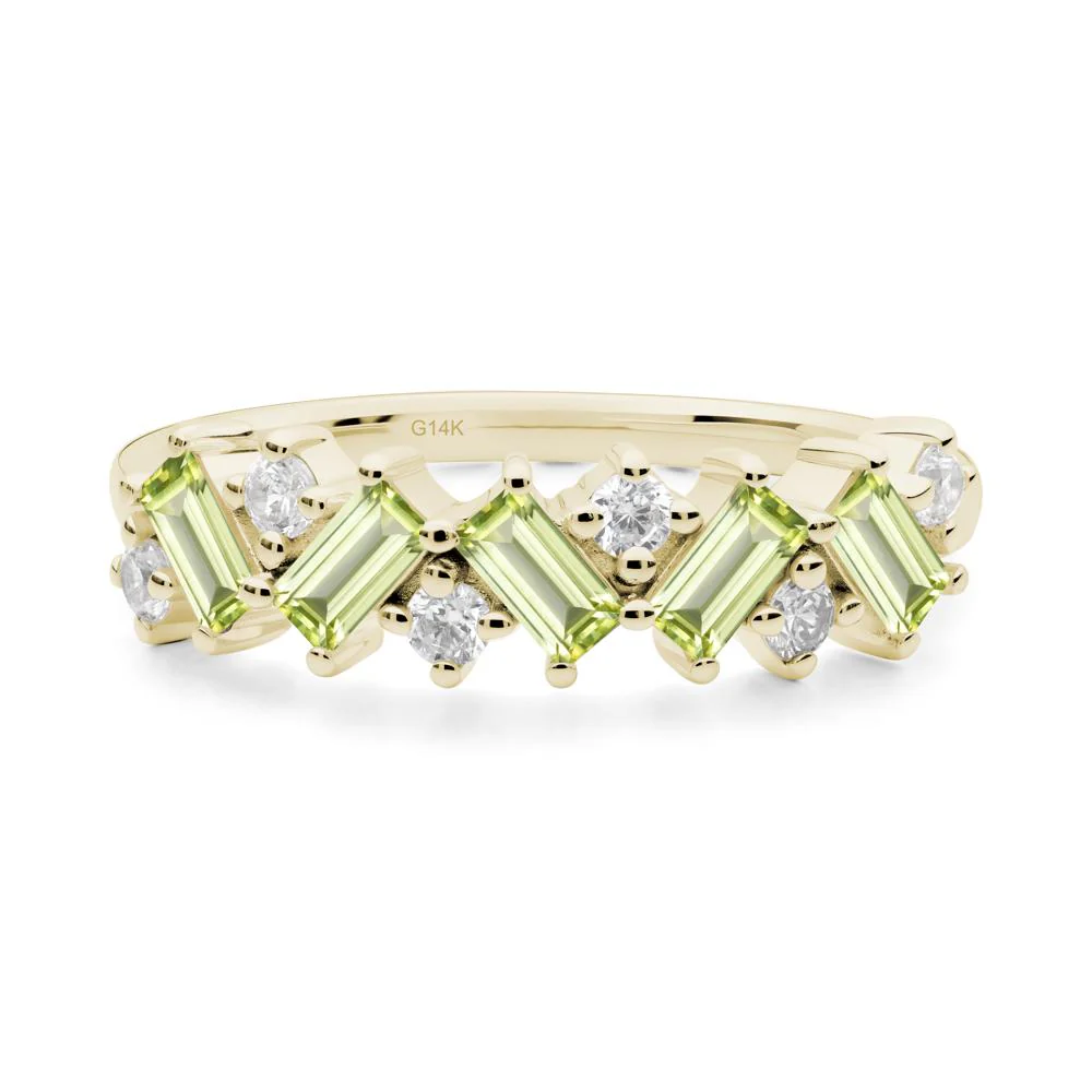 Baguette Peridot Ring - Image 8