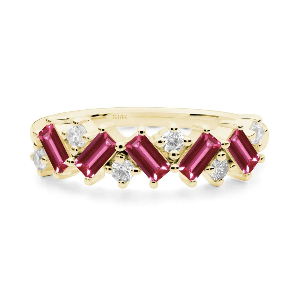Baguette Ruby Ring - Image 2