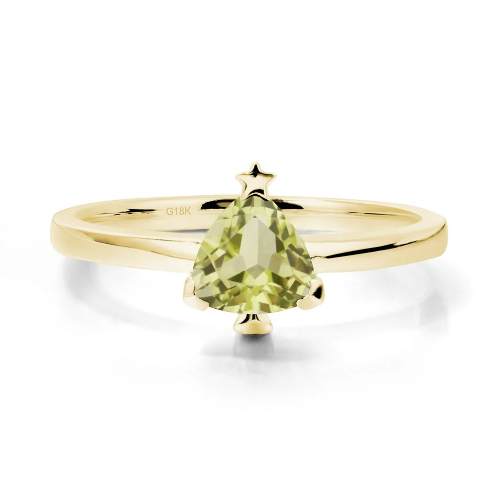 Bezel Minimalist Lemon Quartz Ring - Image 7
