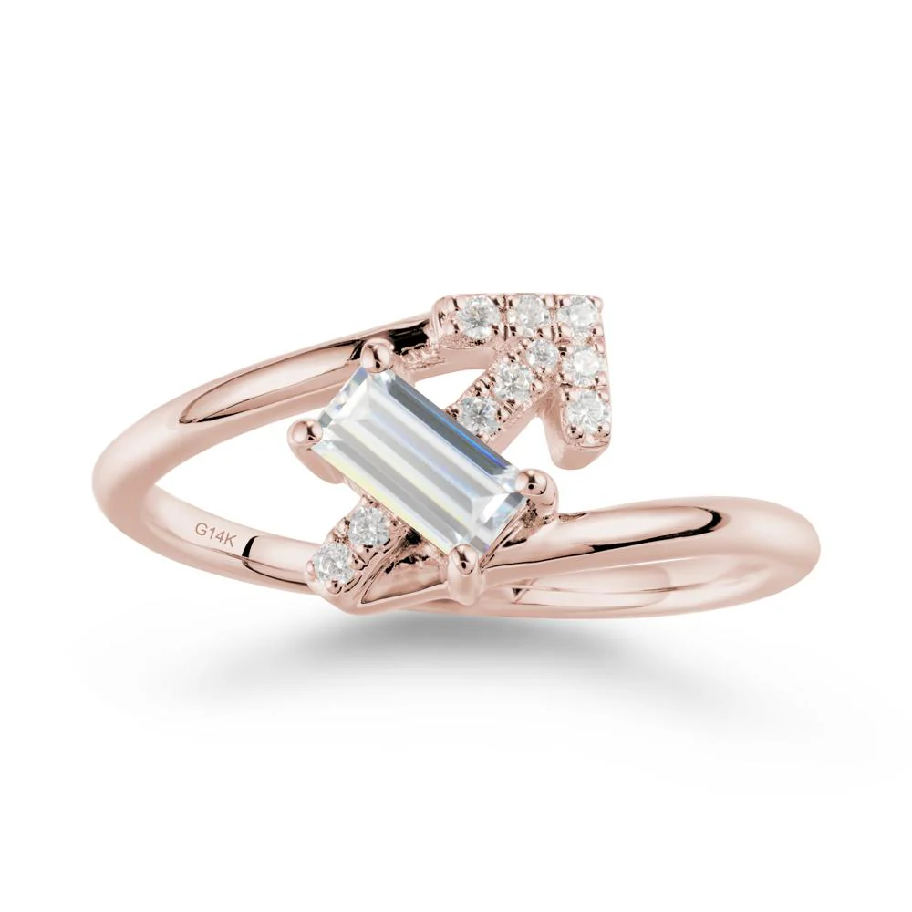 Bypass Sagittarius Zodiac Cubic Zirconia Ring-Adventurous & Humor - Image 2