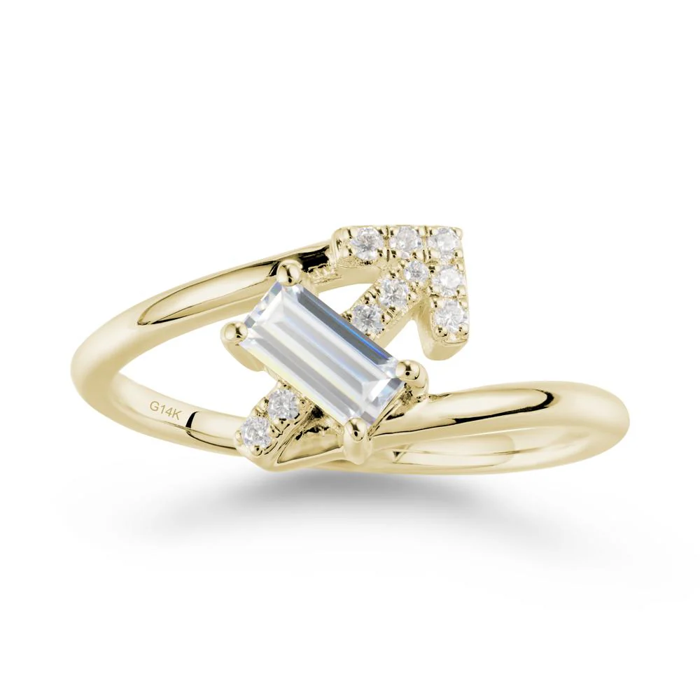 Bypass Sagittarius Zodiac Cubic Zirconia Ring-Adventurous & Humor - Image 3