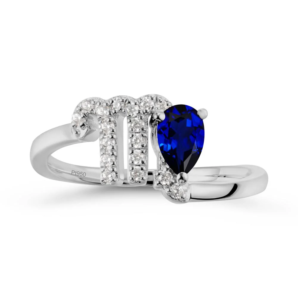 Bypass Sapphire Ring In 14K Rose Gold - Image 8
