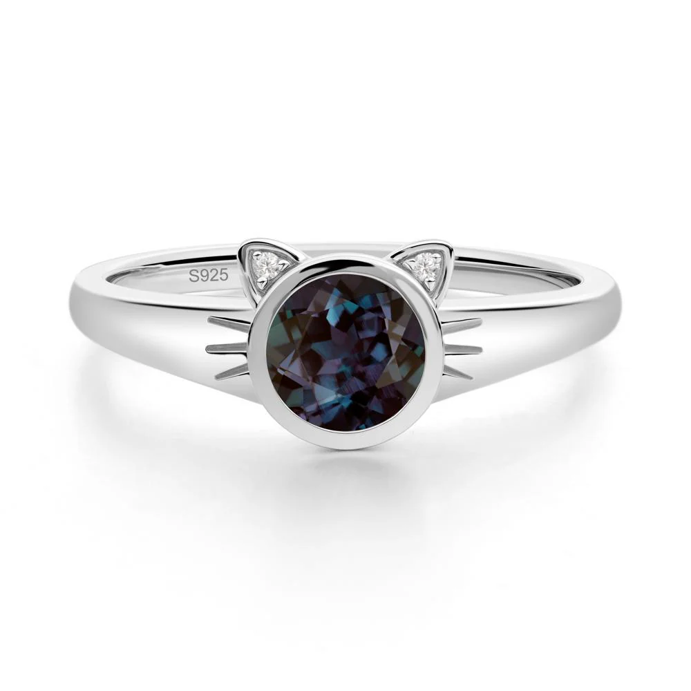Car Ear Inspired Alexandrite Ring - Image 3
