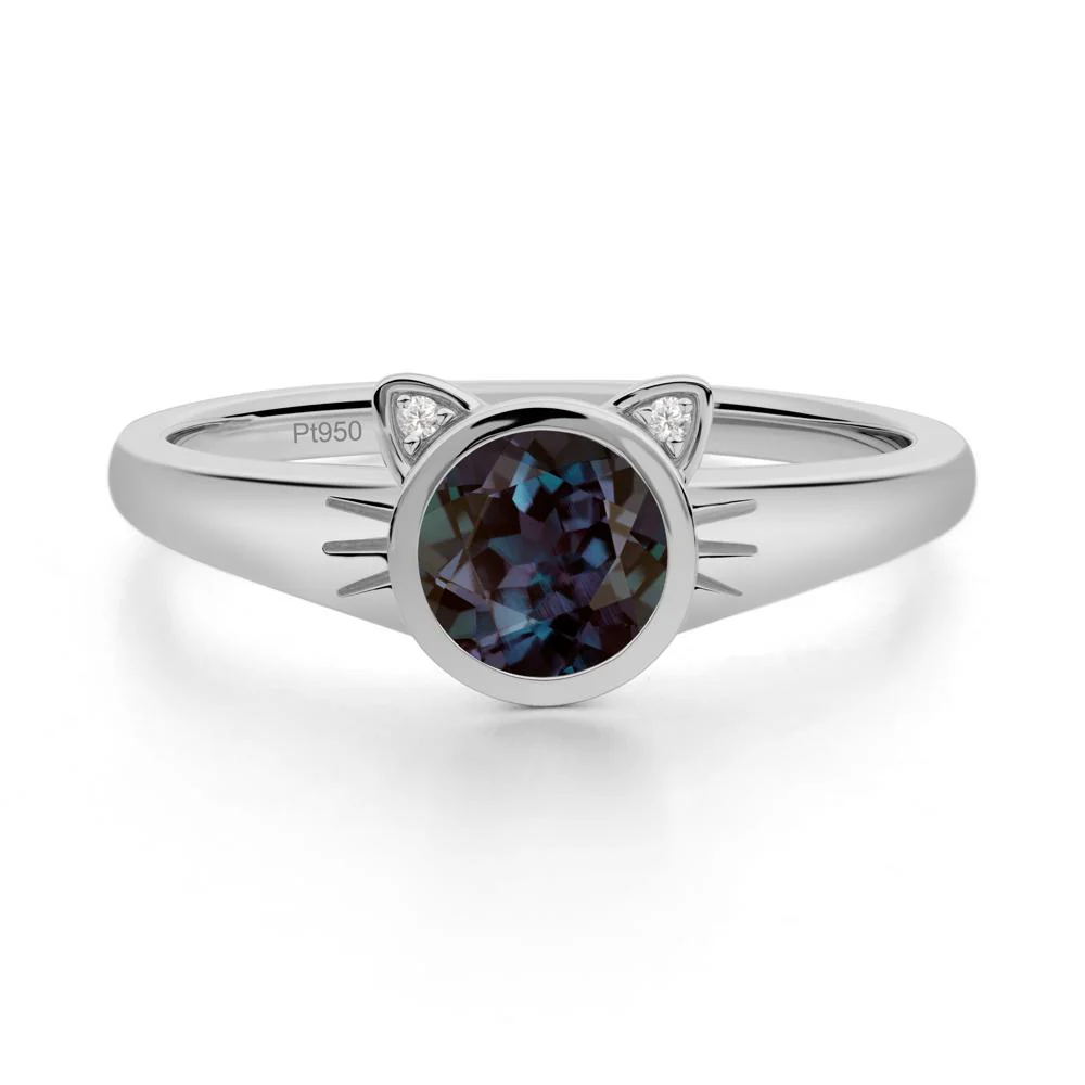 Car Ear Inspired Alexandrite Ring - Image 7