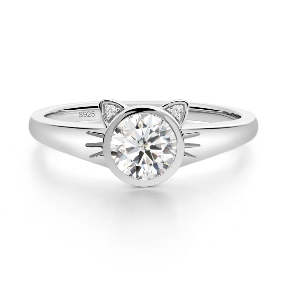 Car Ear Inspired Moissanite Ring - Image 5