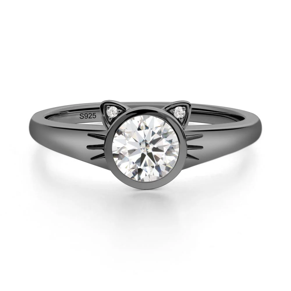 Car Ear Inspired Moissanite Ring - Image 6