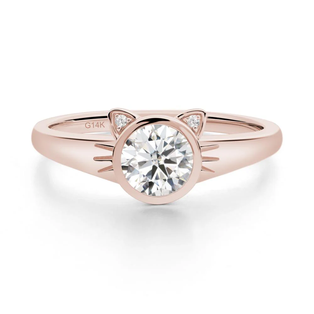 Car Ear Inspired Moissanite Ring - Image 7