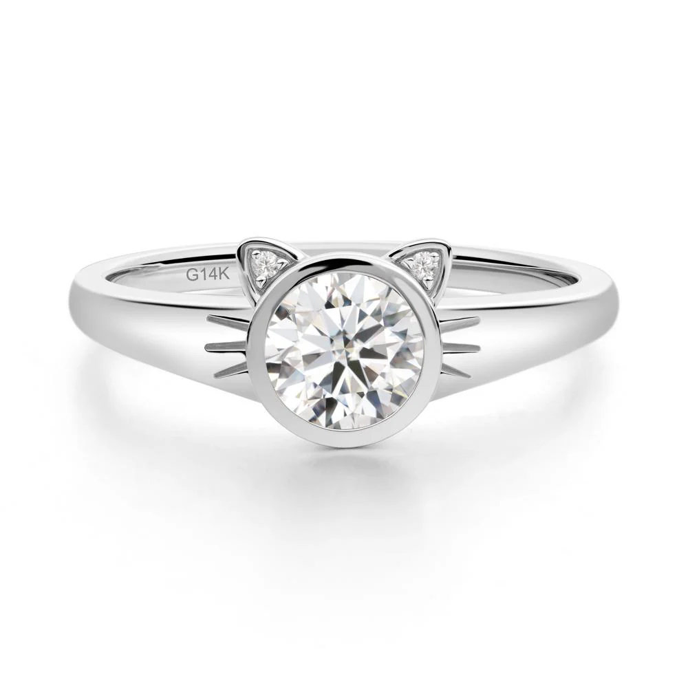 Car Ear Inspired Moissanite Ring - Image 8