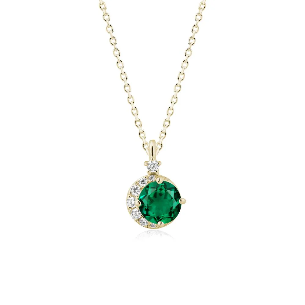 Celestial Emerald Necklace