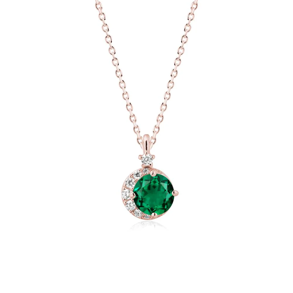 Celestial Emerald Necklace - Image 4