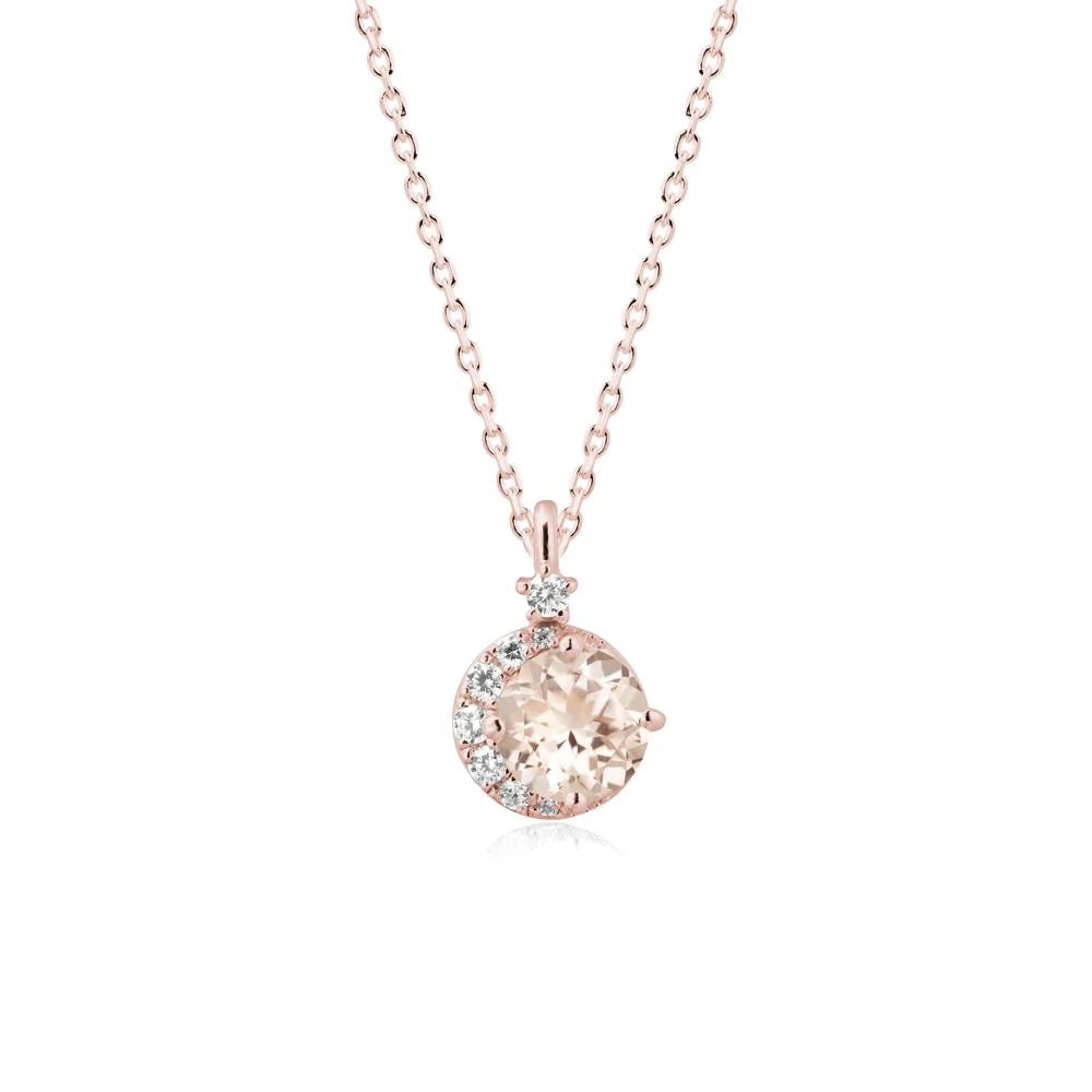 Celestial Morganite Necklace - Image 4
