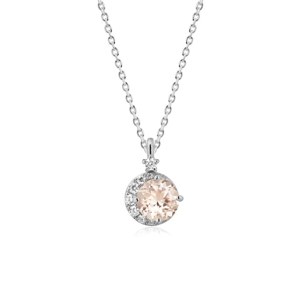 Celestial Morganite Necklace - Image 8