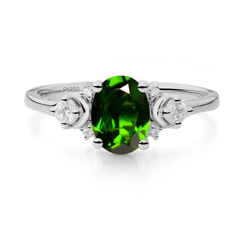 Celestial Oval Diopside Ring - Image 7