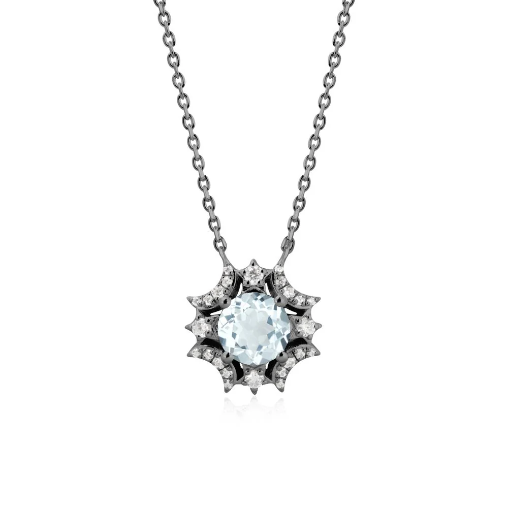 Celestial Star Aquamarine Necklace - Image 8