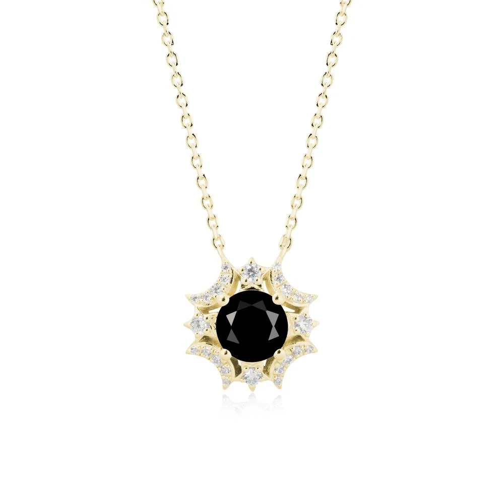 Celestial Star Black Spinel Necklace - Image 6
