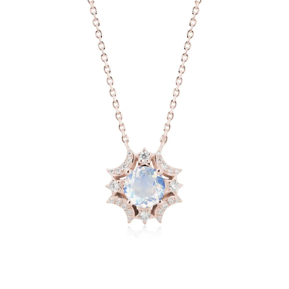 Celestial Star Moonstone Necklace - Image 2