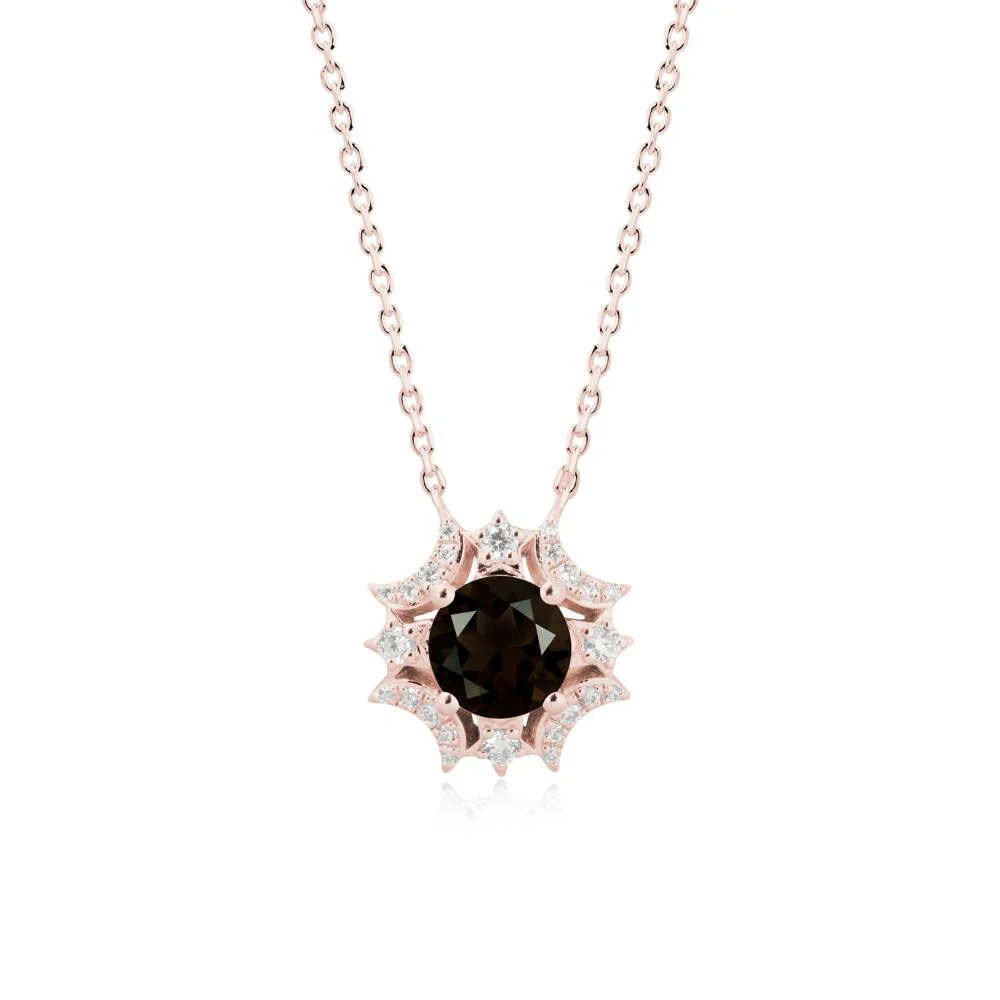 Celestial Star Smoky Quartz Necklace - Image 5