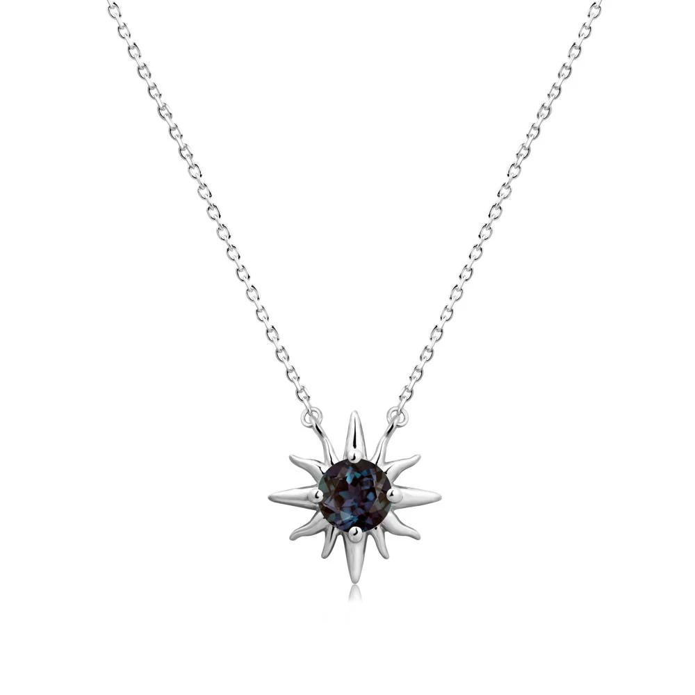 Celestial Sun Alexandrite Necklace - Image 5