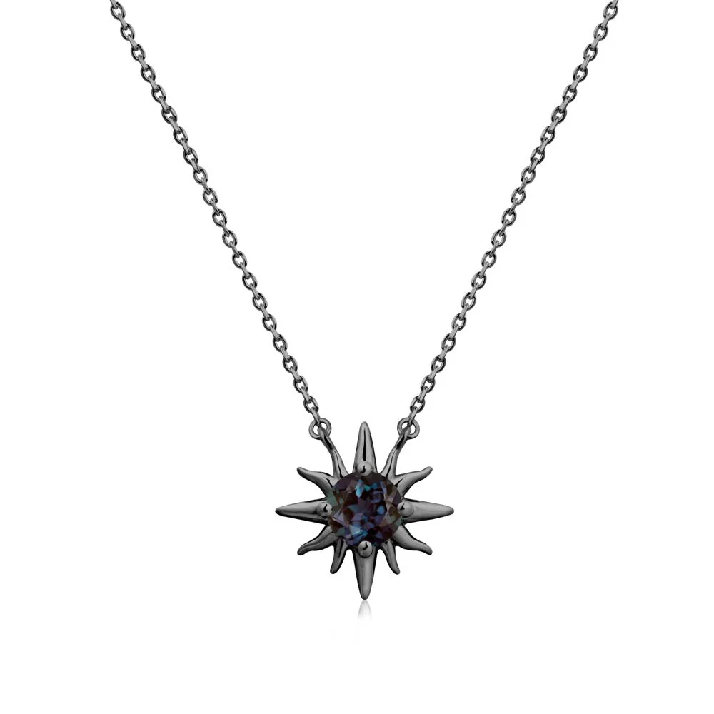Celestial Sun Alexandrite Necklace - Image 7