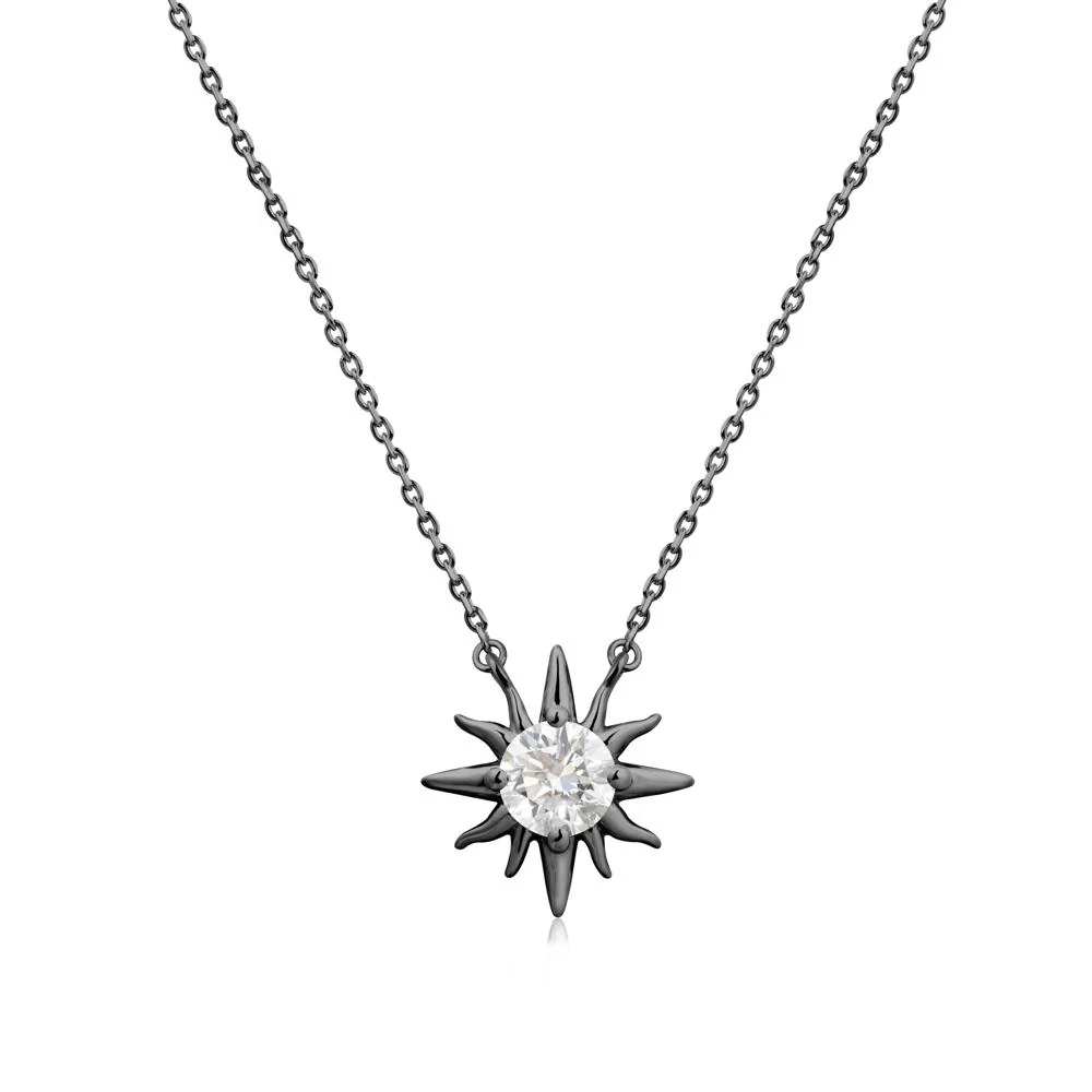 Celestial Sun Diamond Necklace