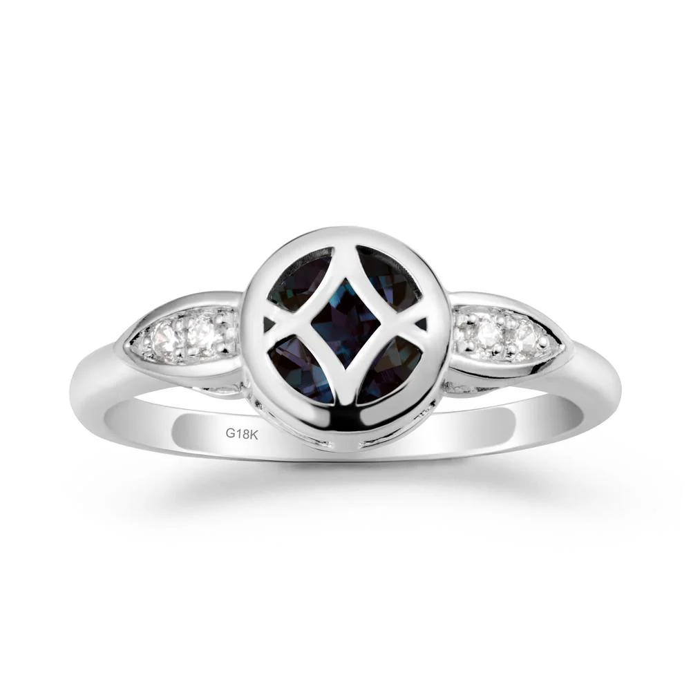 Celtic Knot Alexandrite Ring for Women - Image 5