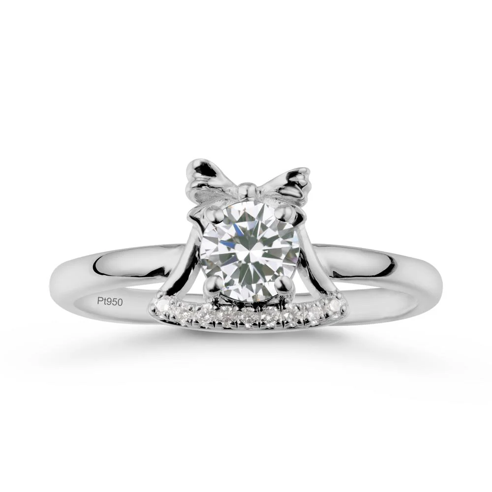 Christmas Cubic Zirconia Ring with Jingle Bells Design - Image 8