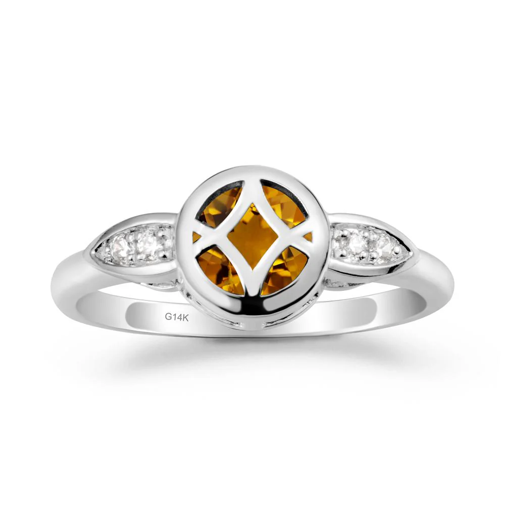 Citrine Celtic Knot Ring - Image 3