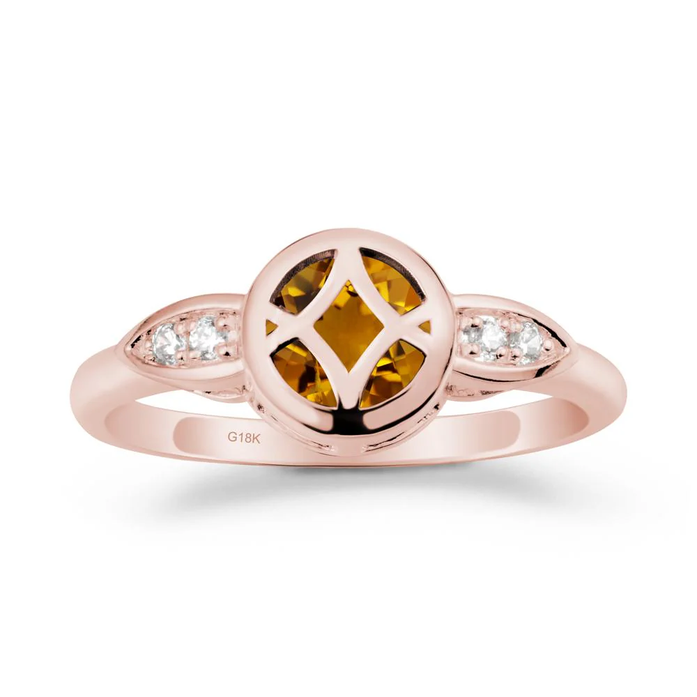 Citrine Celtic Knot Ring - Image 4