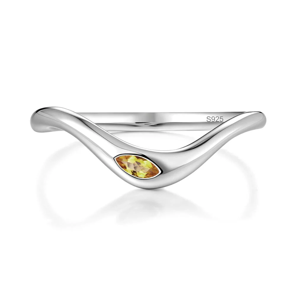Citrine Flow Stackable Nesting Ring - Image 2