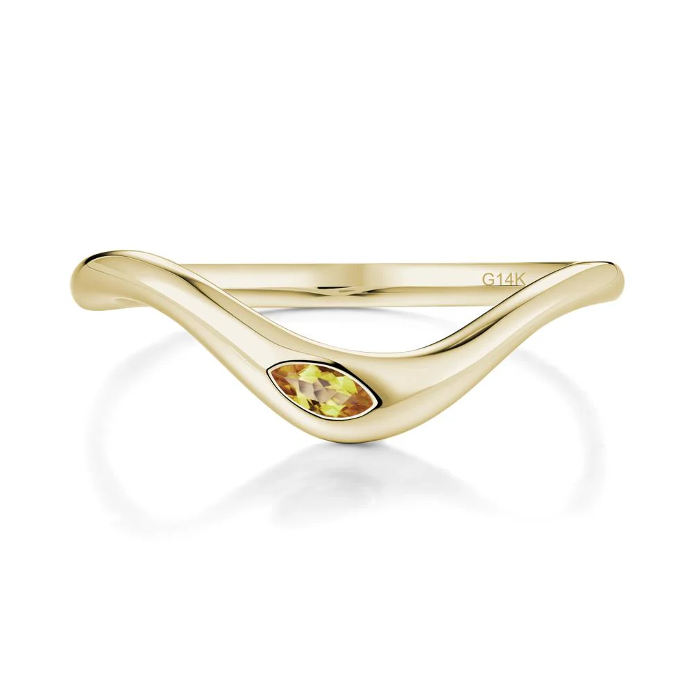 Citrine Flow Stackable Nesting Ring - Image 4