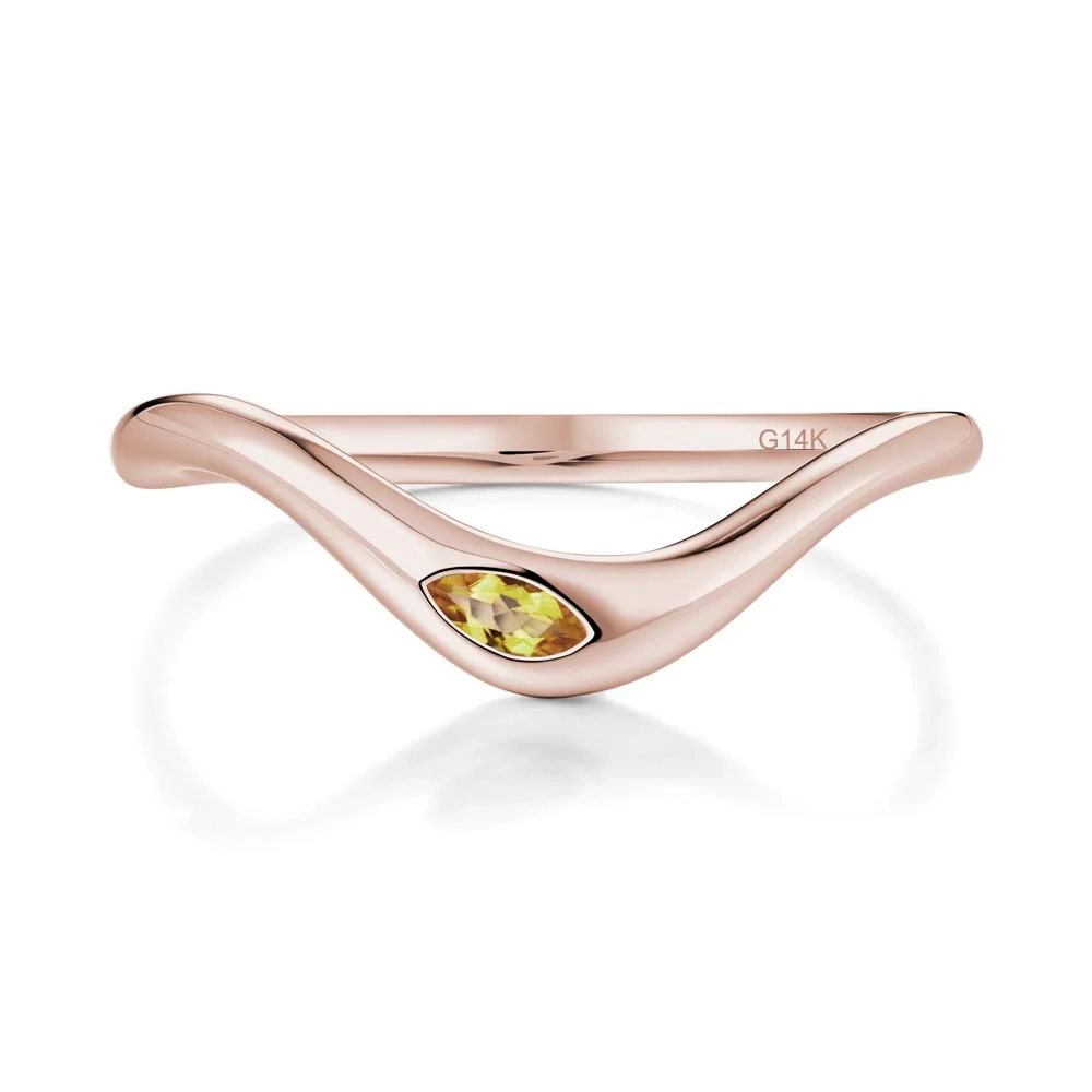 Citrine Flow Stackable Nesting Ring - Image 5