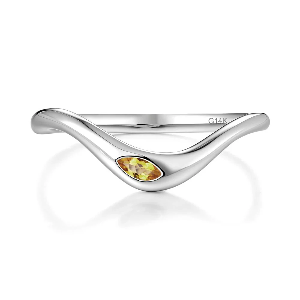 Citrine Flow Stackable Nesting Ring - Image 7