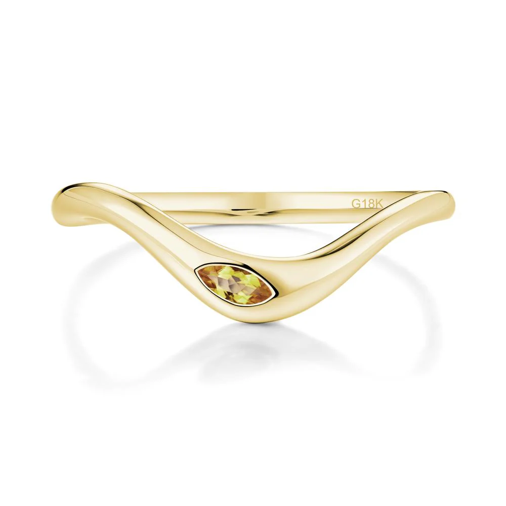 Citrine Flow Stackable Nesting Ring - Image 9