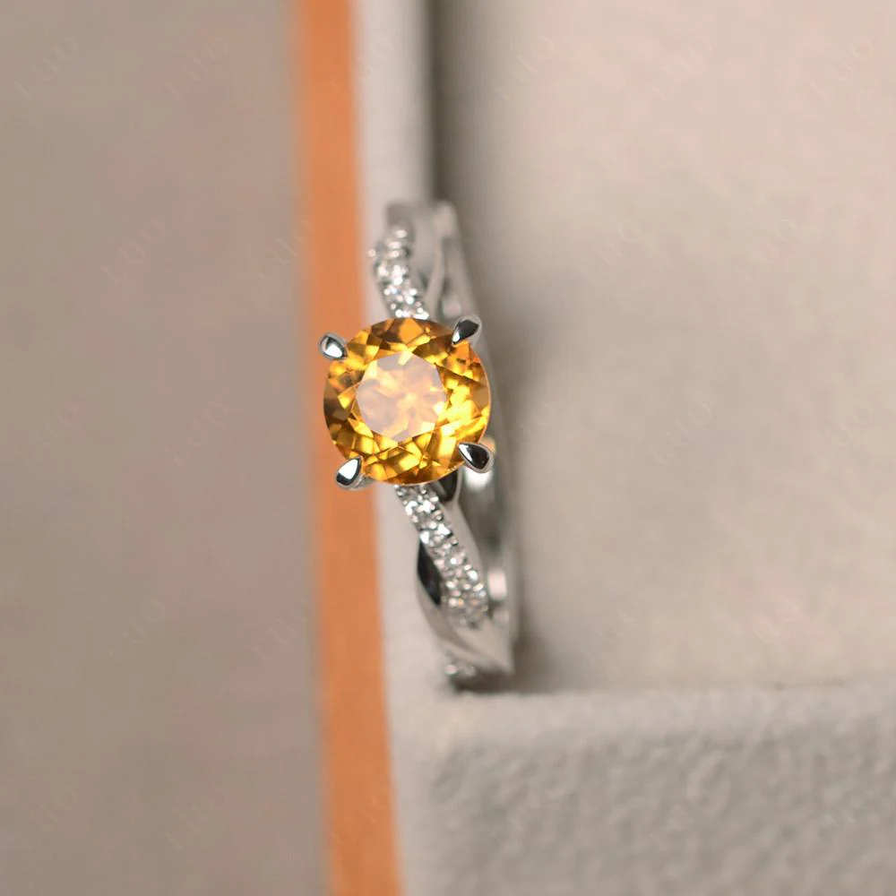 Citrine Twist Ring - Image 30