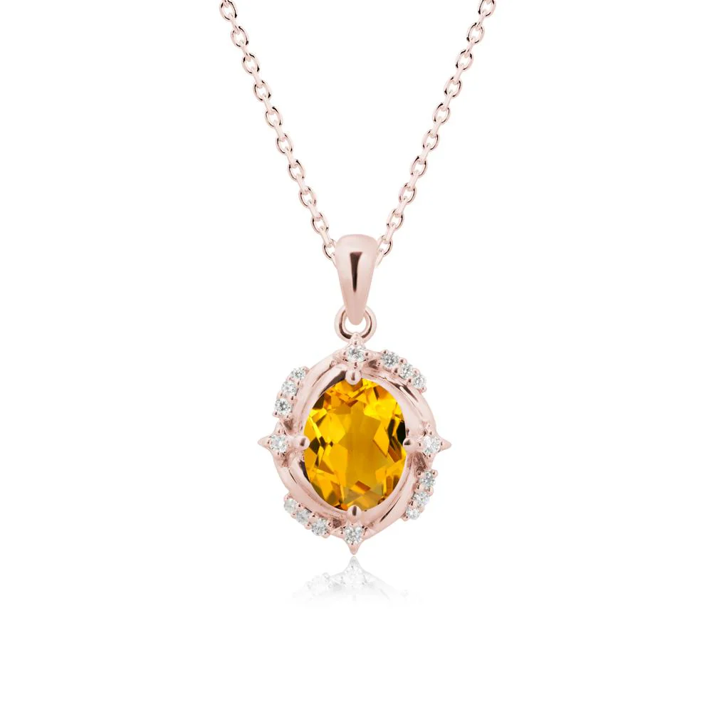 Citrine Shooting Star Necklace - Image 4