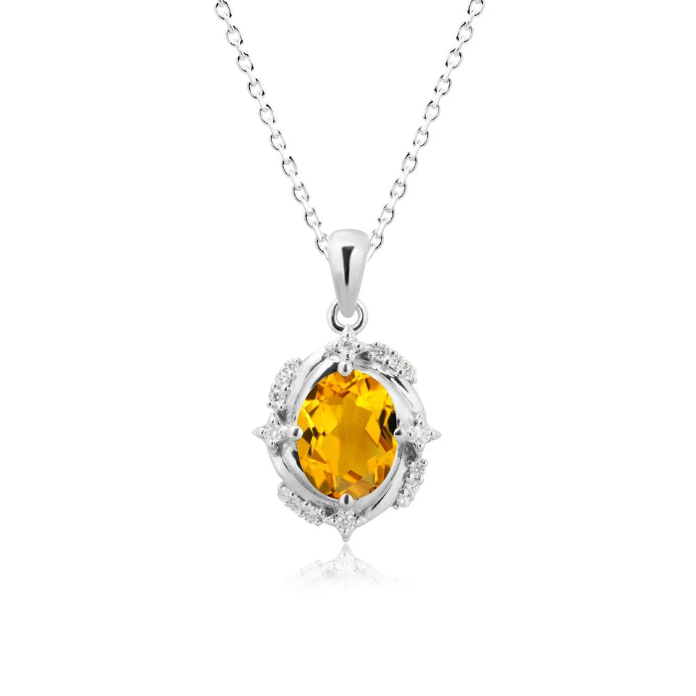 Citrine Shooting Star Necklace - Image 5