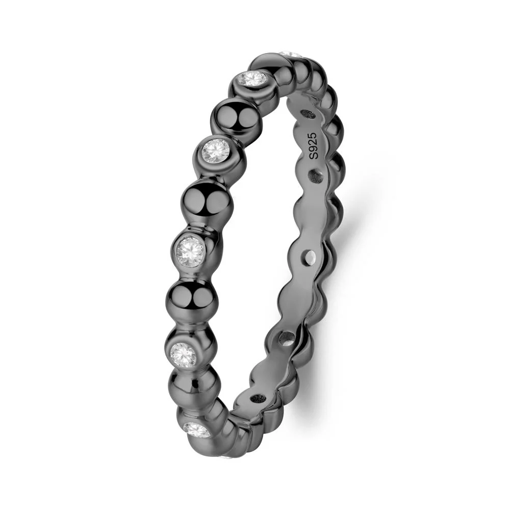 Cubic Zirconia Bubble Ring - Image 4
