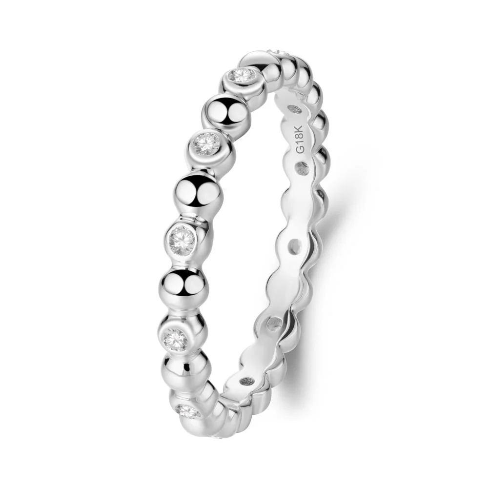 Cubic Zirconia Bubble Ring - Image 8