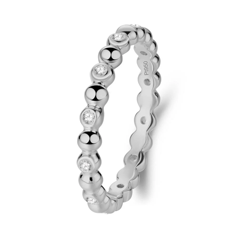 Cubic Zirconia Bubble Ring - Image 9