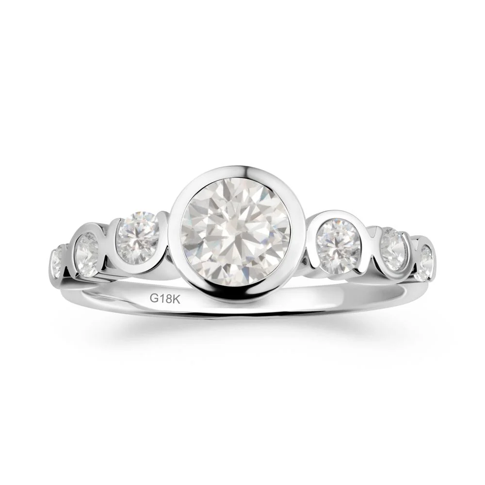 Cubic Zirconia Multi Stone Engagement Ring - Image 6